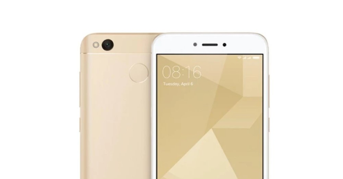 Vyhrajte zlatý mobilní telefon Xiaomi Redmi 4X - UKONČENO!