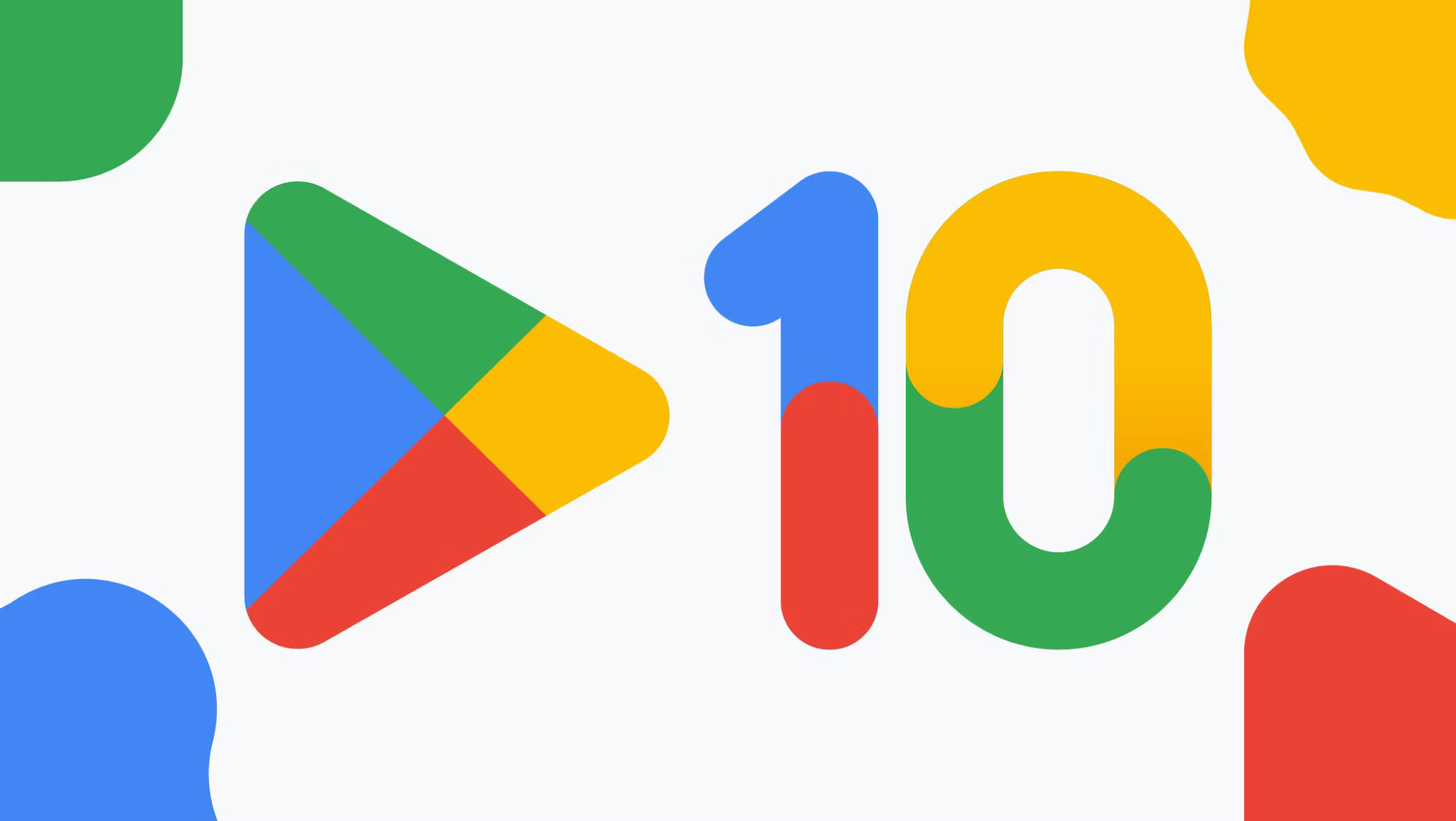 Google Play oslavil 10 let změnou loga