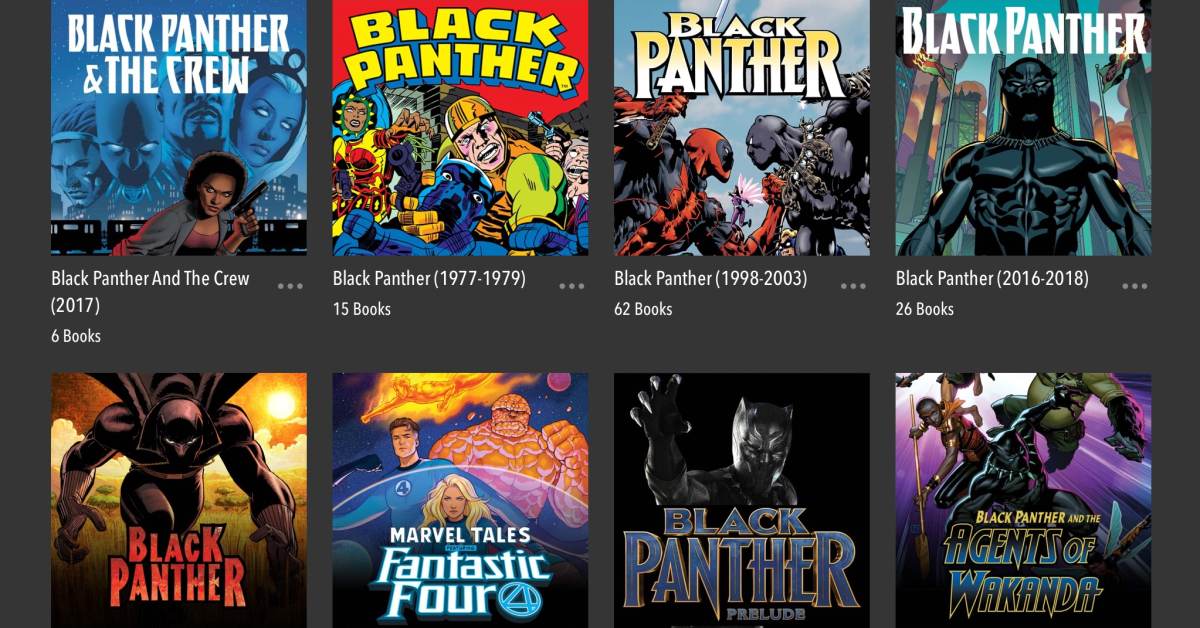 V apce Comics si můžete zdarma stáhnout komiksy s Black Pantherem