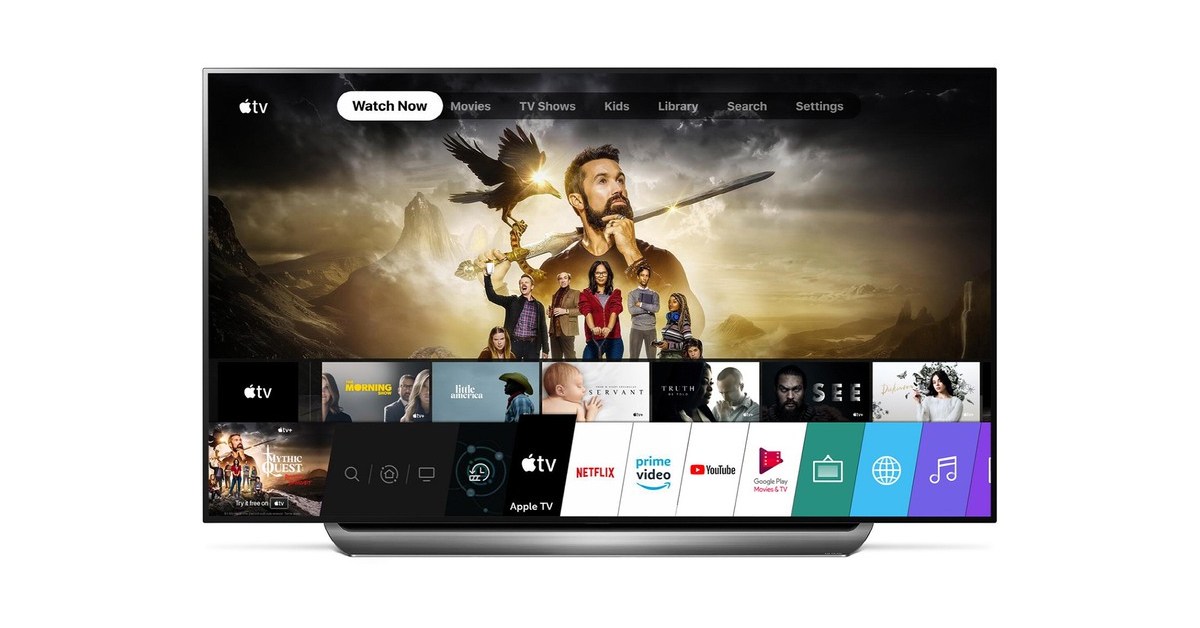 Apka Apple TV se objevuje v nabídce dalších televizí od LG