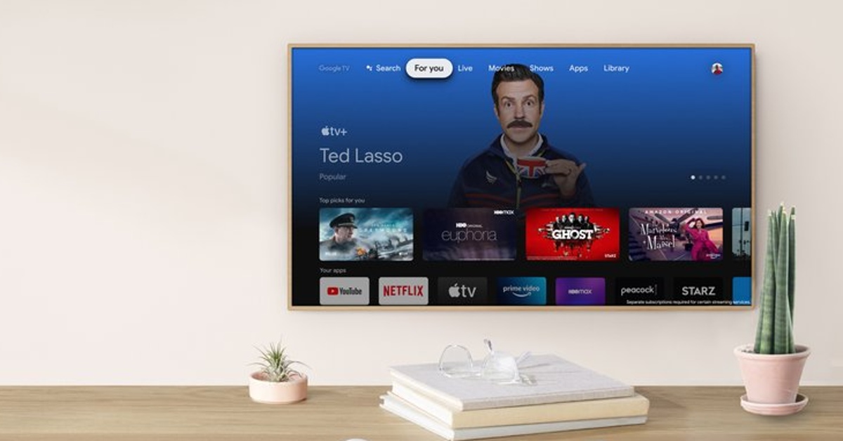 Apple TV má aplikaci pro Google TV