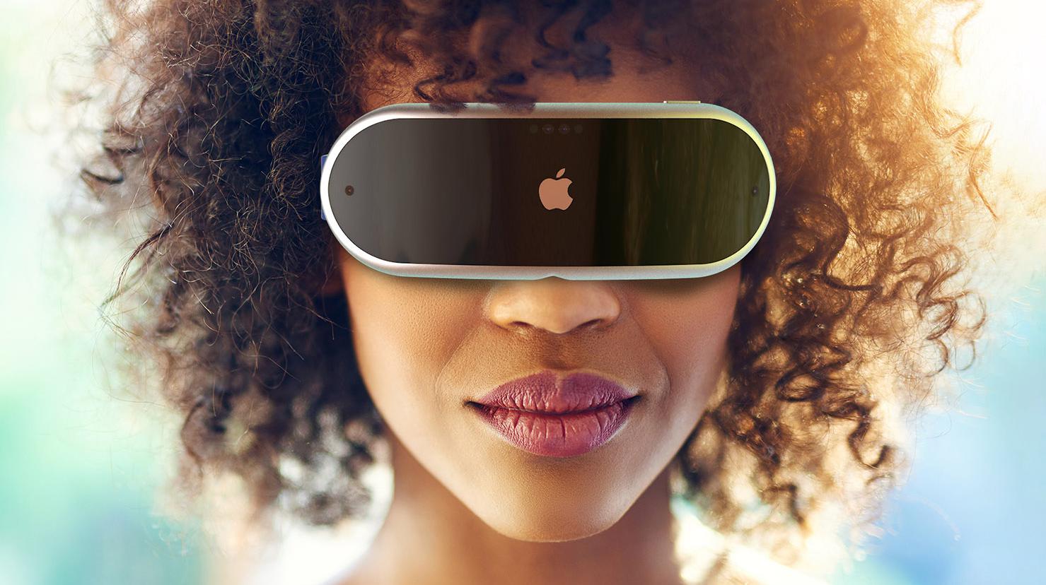 VR/AR headset Applu má mít externí baterii