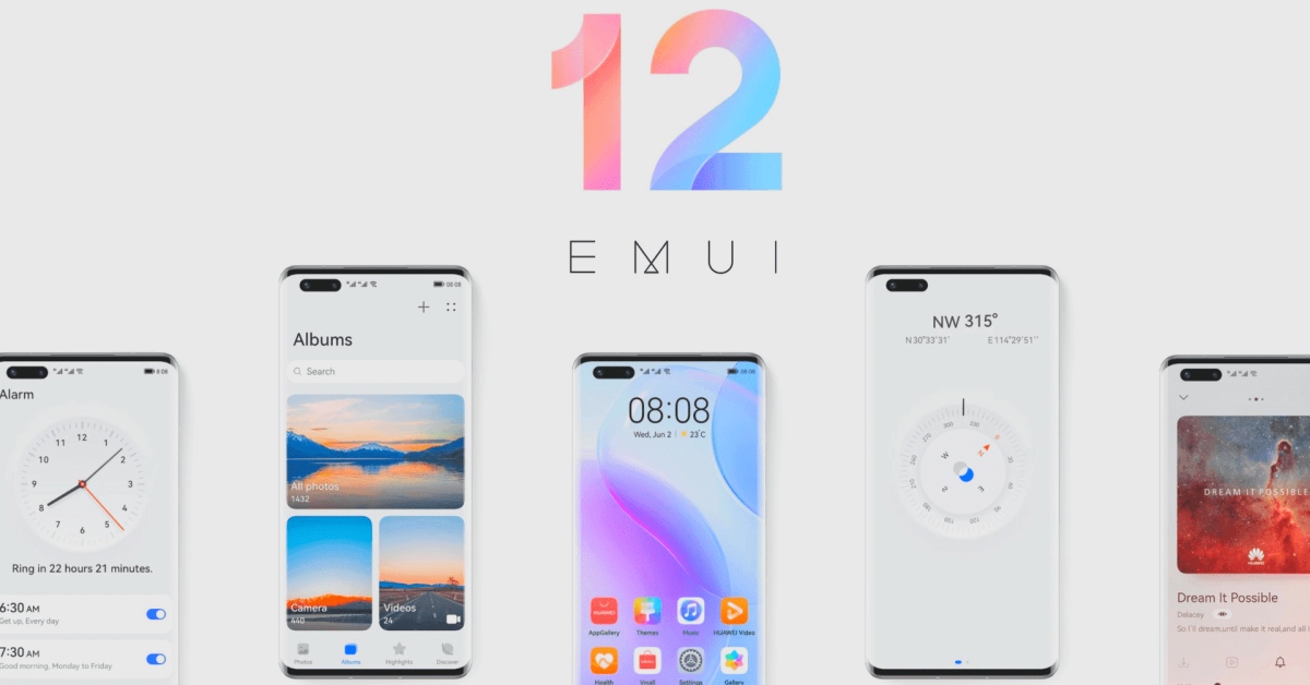 Huawei zveřejnil seznam mobilů, které dostanou EMUI 12