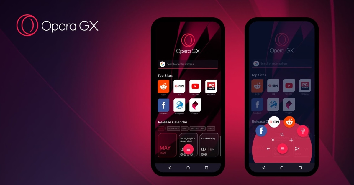 Internetový prohlížeč „pro hráče“ Opera GX má i mobilní verzi