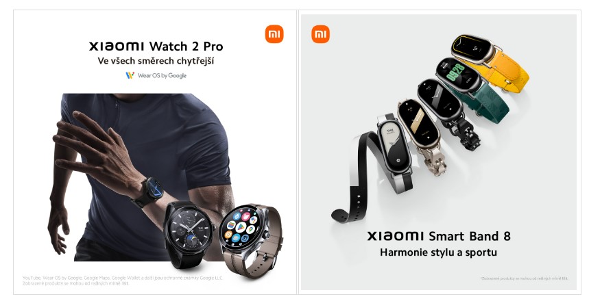 Xiaomi přináší nové hodinky a chytrý náramek