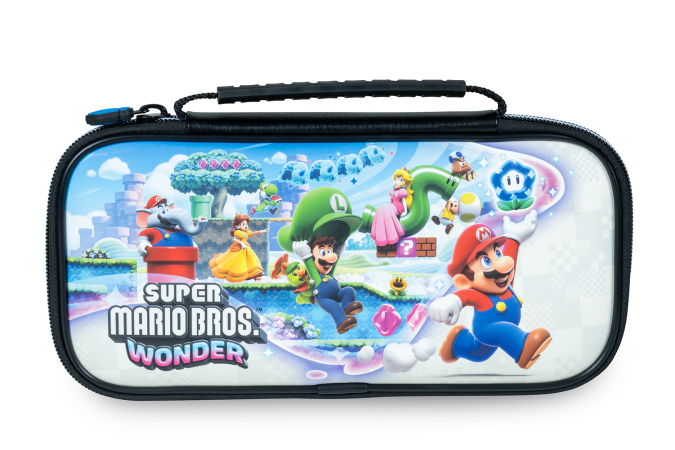Luxusní cestovní pouzdro NNS54 s motivem Super Mario Bros. Wonder