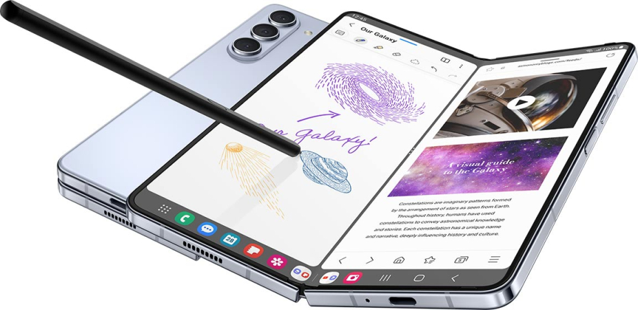 Hravé kouzlo krytů na telefony Galaxy Z Fold5