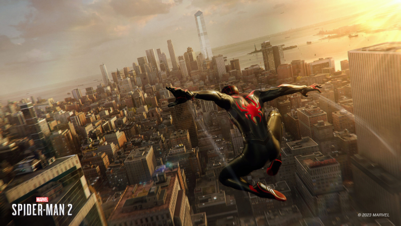 Podívejte se do krásného New Yorku ve hře Marvel’s Spider-Man 2